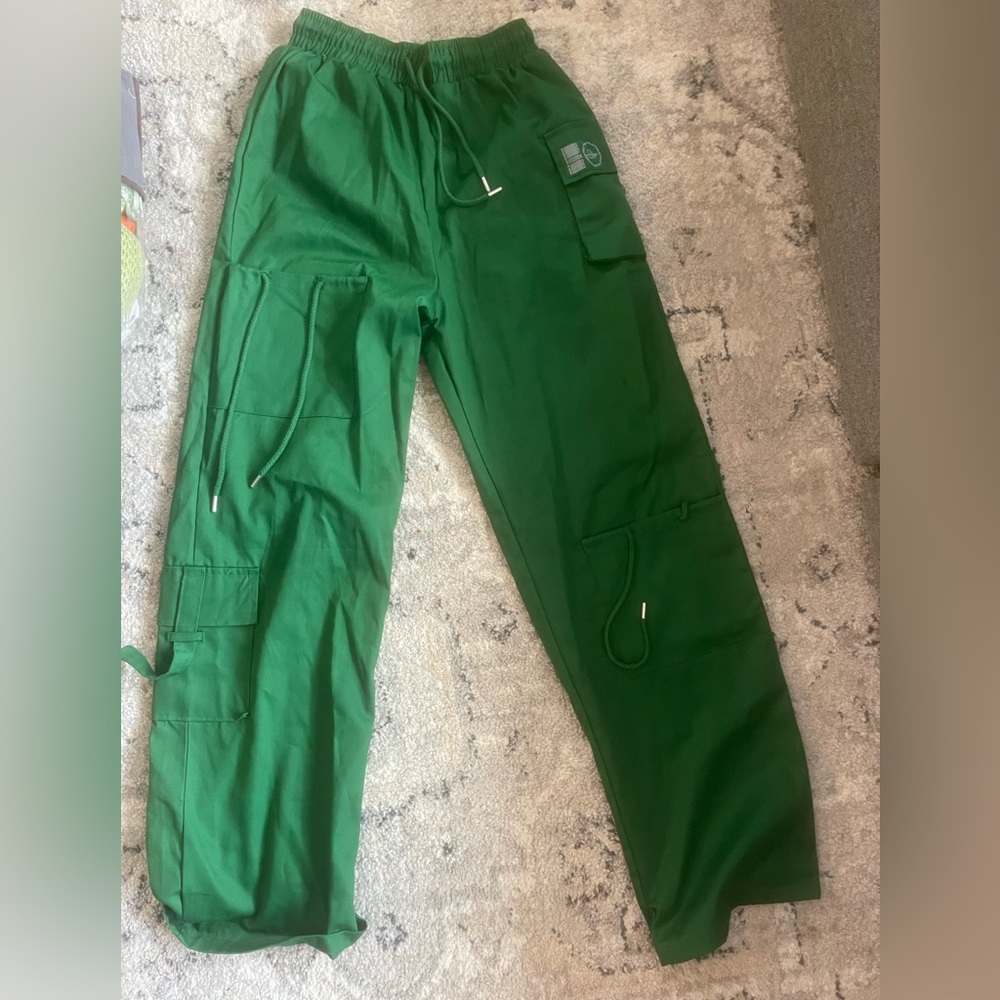 Green Cargo Pants